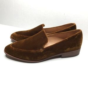 Madewell The Frances Loafer in Velvet